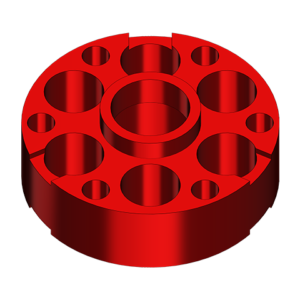 Spacer : to install fp-propeller on Rotax flange engines